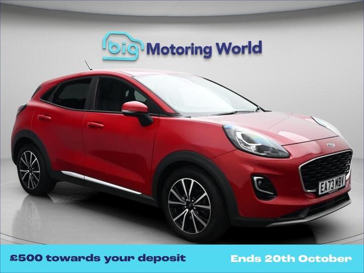 Ford Puma 1.0T EcoBoost MHEV Titanium Euro 6 (s/s) 5dr