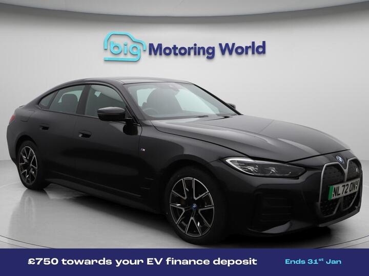 BMW I4 40 83.9kWh M Sport Gran Coupe Auto EDrive 5dr