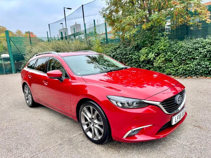 Mazda Mazda6 2.2 SKYACTIV-D Sport Nav Tourer Euro 6 (s/s) 5dr Mazda Mazda6 2.2 SKYACTIV-D Sport Nav Tourer Euro 6 (s/s) 5dr