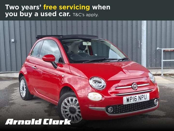 Fiat 500C 1.2 ECO Lounge Euro 6 (s/s) 2dr