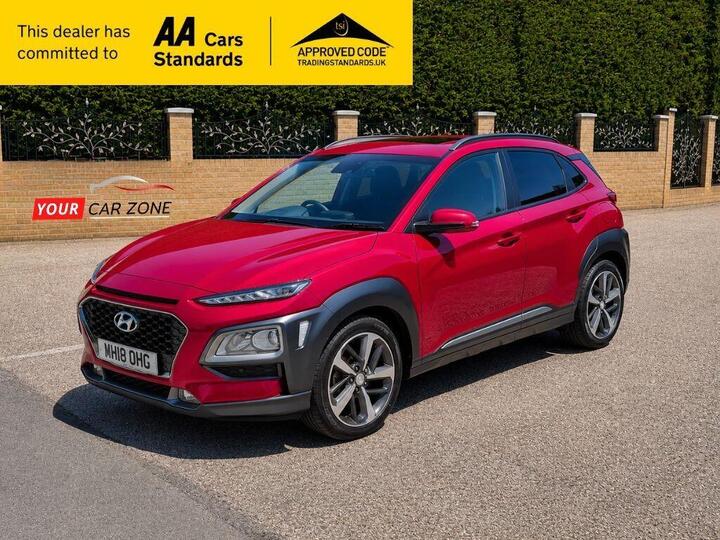 Hyundai Kona 1.0 T-GDi Blue Drive Premium SE Euro 6 (s/s) 5dr
