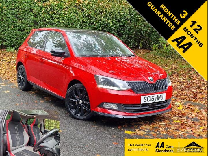 Skoda Fabia 1.2 TSI Monte Carlo Euro 6 (s/s) 5dr Skoda Fabia 1.2 TSI Monte Carlo Euro 6 (s/s) 5dr