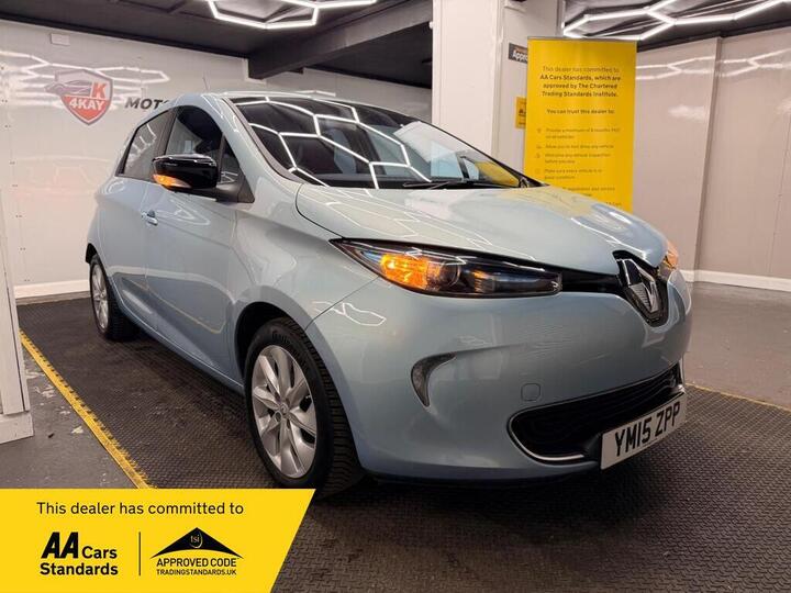 Renault Zoe 22kWh Dynamique Nav Auto 5dr (Battery Lease)