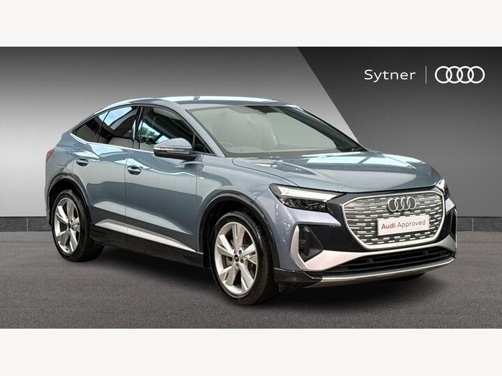 Audi Q4 E-tron 40 S Line Sportback Auto 5dr 63kWh Audi Q4 E-tron 40 S Line Sportback Auto 5dr 63kWh