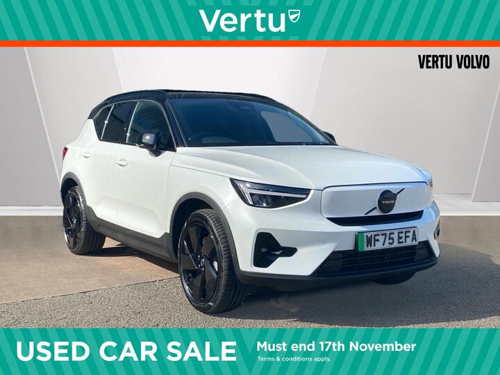 Volvo EX40 Single Motor Extended Range 82kWh Plus Black Edition Auto 5dr