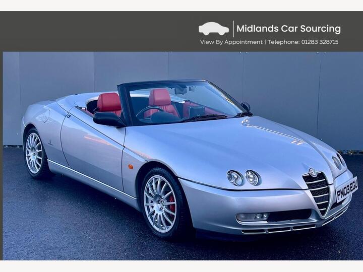 Alfa Romeo Spider 3.2 V6 24V Lusso Convertible 2dr 2 Seat Petrol Manual (315 G/km, 240 Bhp)