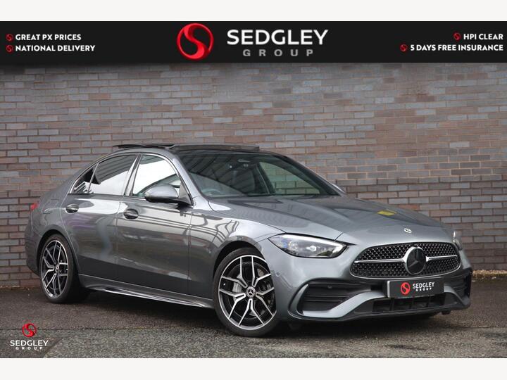 Mercedes-Benz C Class 2.0 C220dh MHEV AMG Line (Premium Plus) G-Tronic+ Euro 6 (s/s) 4dr