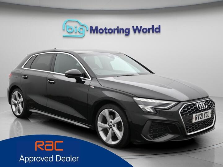 Audi A3 1.5 TFSI 35 S Line Sportback S Tronic Euro 6 (s/s) 5dr