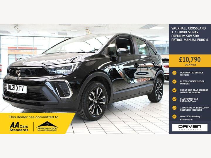 Vauxhall CROSSLAND 1.2 Turbo SE Nav Premium Euro 6 (s/s) 5dr