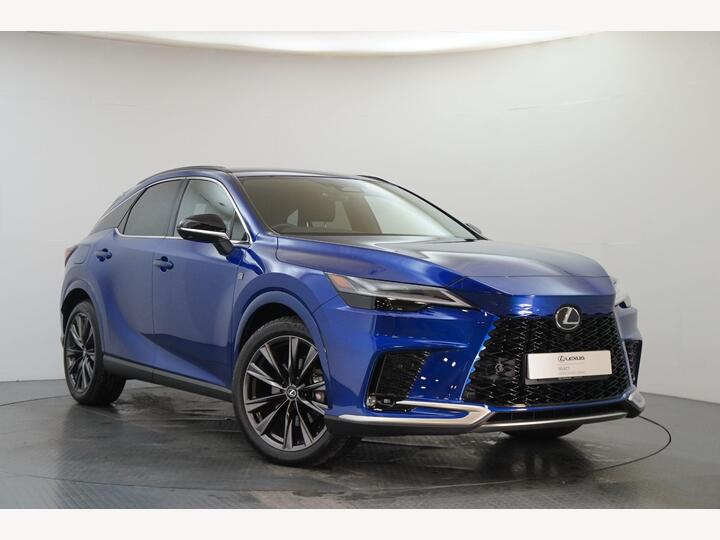 Lexus RX 2.5 450h+ 18.1kWh F Sport Design E-CVT 4WD Euro 6 (s/s) 5dr