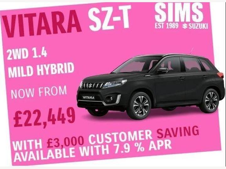 Suzuki Vitara 1.4 Boosterjet MHEV SZ-T Euro 6 (s/s) 5dr