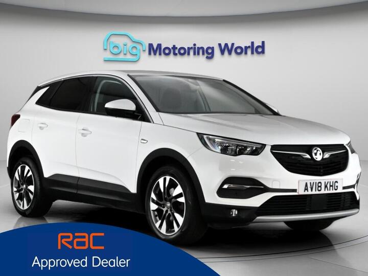 Vauxhall Grandland X 1.2 Turbo Sport Nav Auto Euro 6 (s/s) 5dr