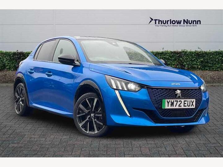 Peugeot E-208 50kWh GT Auto 5dr (7.4kW Charger)