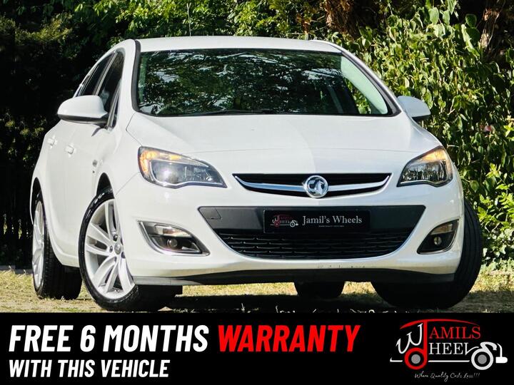 Vauxhall Astra 1.6T 16v SRi Euro 5 5dr