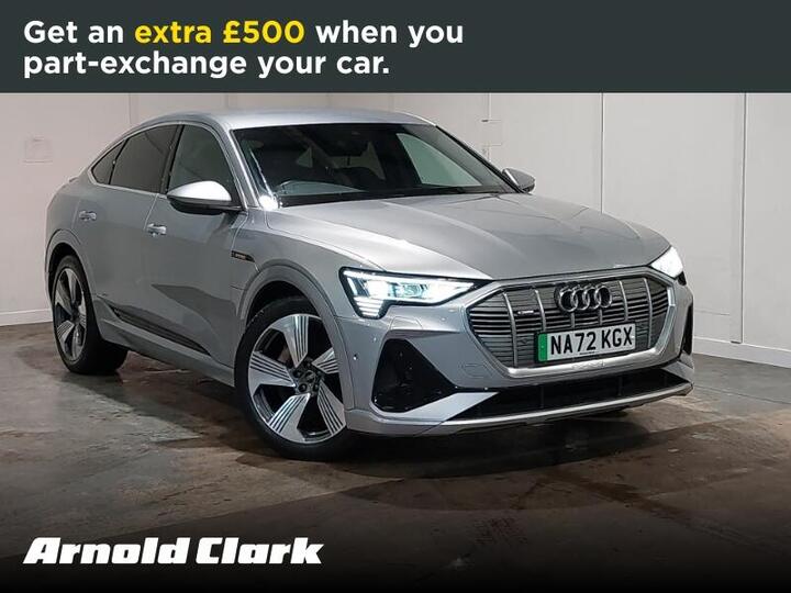 Audi E-tron 55 S Line Sportback Auto Quattro 5dr 95kWh (11kW Charger)