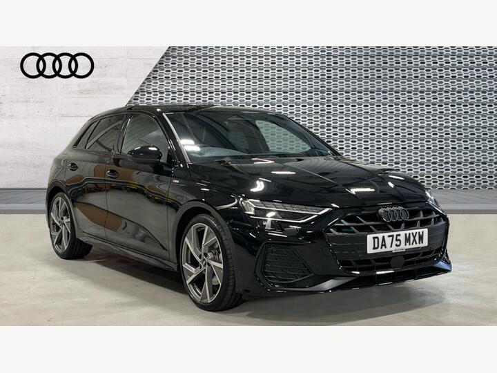 Audi A3 1.5 TFSI Black Edition Sportback S Tronic Euro 6 (s/s) 5dr