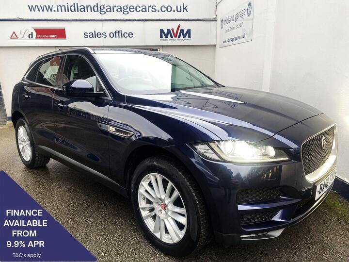 Jaguar F-PACE 2.0 D180 Portfolio Auto AWD Euro 6 (s/s) 5dr