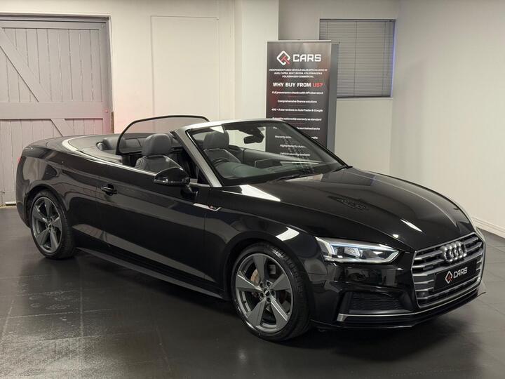Audi A5 Cabriolet 2.0 TFSI S Line S Tronic Quattro Euro 6 (s/s) 2dr Audi A5 Cabriolet 2.0 TFSI S Line S Tronic Quattro Euro 6 (s/s) 2dr