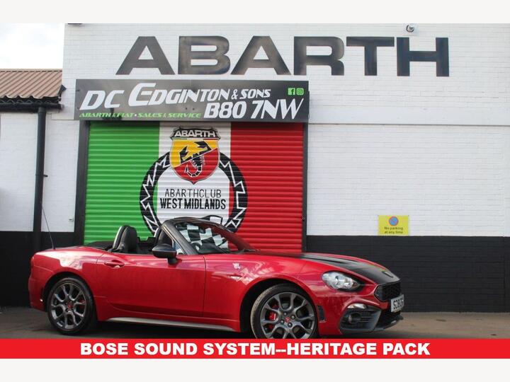 Abarth 124 SPIDER 1.4 MultiAir Euro 6 2dr Abarth 124 SPIDER 1.4 MultiAir Euro 6 2dr