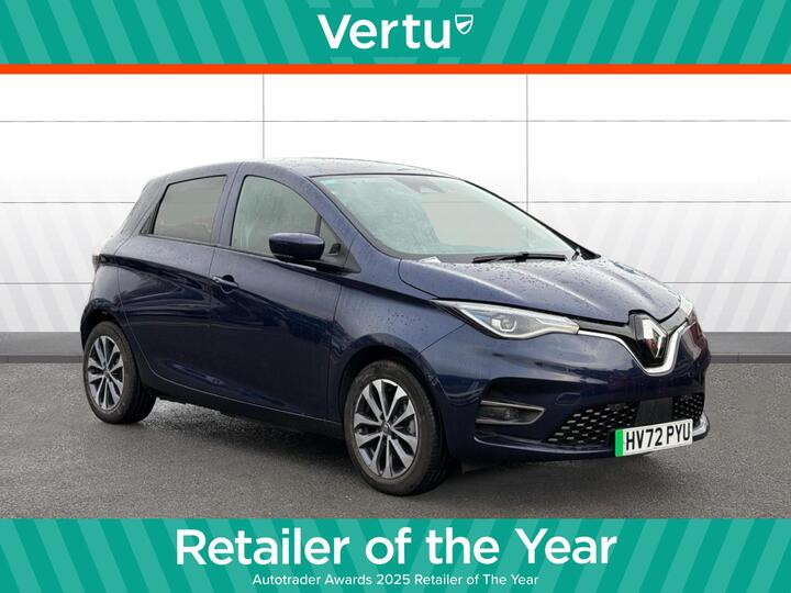 Renault Zoe R135 EV50 52kWh GT Line + Auto 5dr (Rapid Charge)