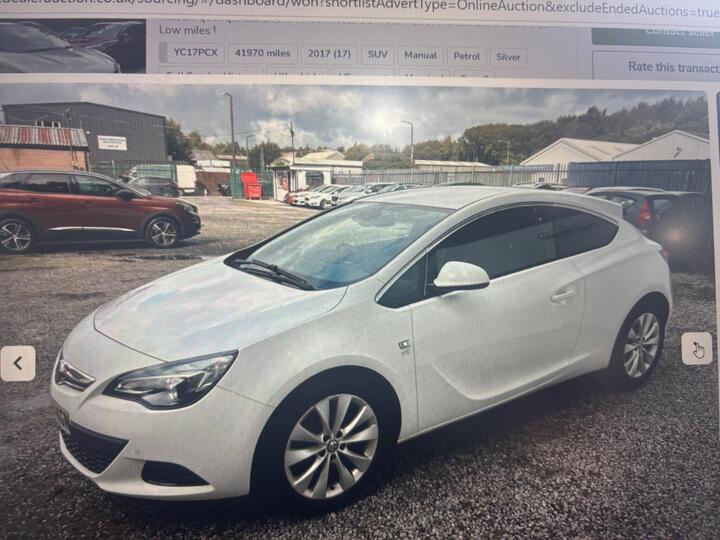 Vauxhall Astra GTC 1.4i Turbo SRi Euro 6 (s/s) 3dr