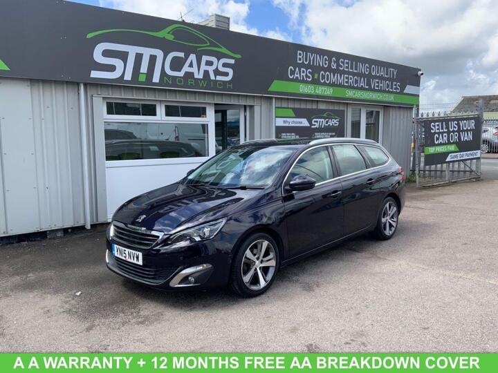 Peugeot 308 SW 1.6 HDi Allure Euro 5 (s/s) 5dr