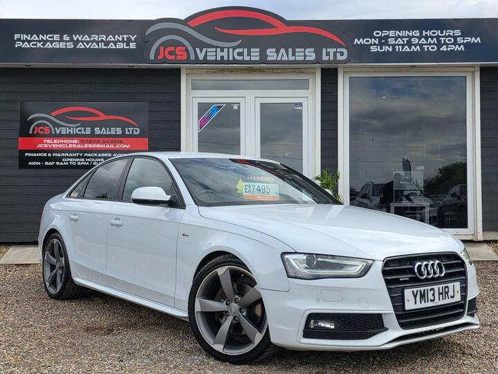 Audi A4 2.0 TFSI Black Edition S Tronic Quattro Euro 6 (s/s) 4dr