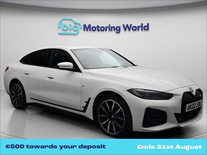 BMW I4 40 83.9kWh M Sport Gran Coupe Auto EDrive 5dr
