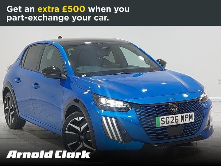 Peugeot E-208 50kWh GT Auto 5dr (7.4kW Charger)