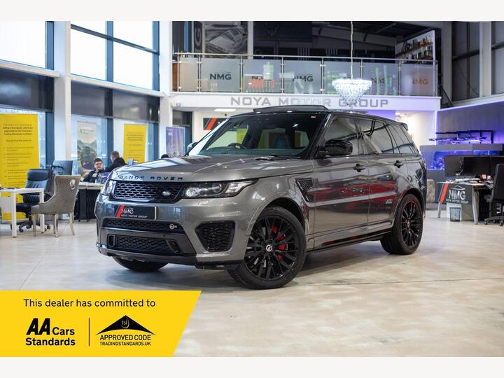 Land Rover RANGE ROVER SPORT 5.0 V8 SVR Auto 4WD Euro 6 (s/s) 5dr