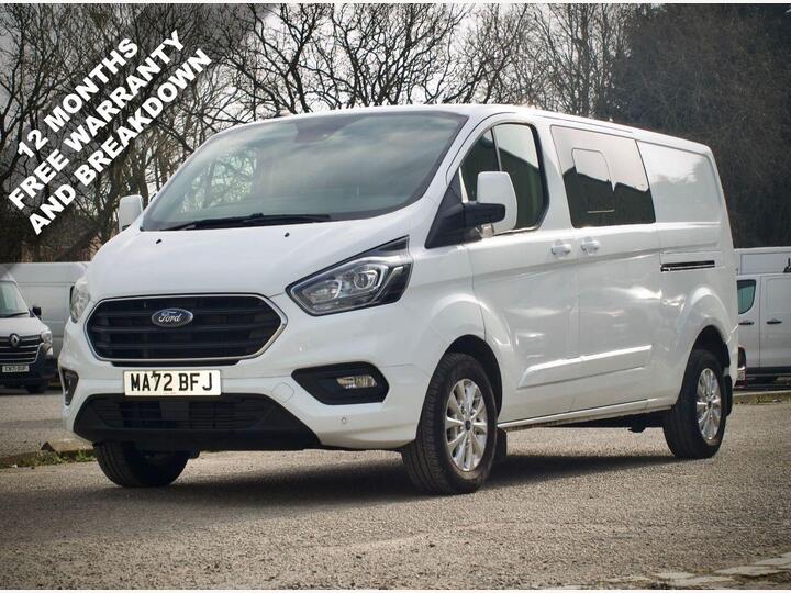 Ford TRANSIT CUSTOM 2.0 300 EcoBlue Limited Crew Van L2 H1 Euro 6 (s/s) 5dr
