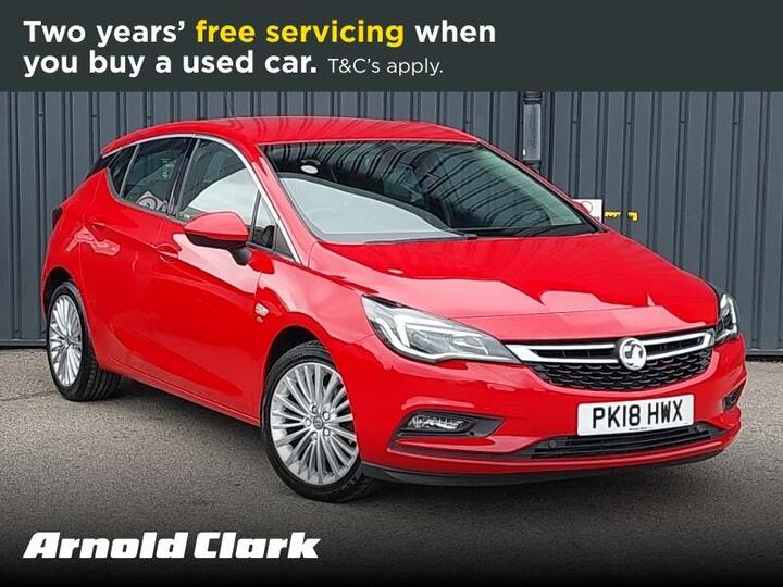 Vauxhall Astra 1.4i Turbo Elite Euro 6 5dr