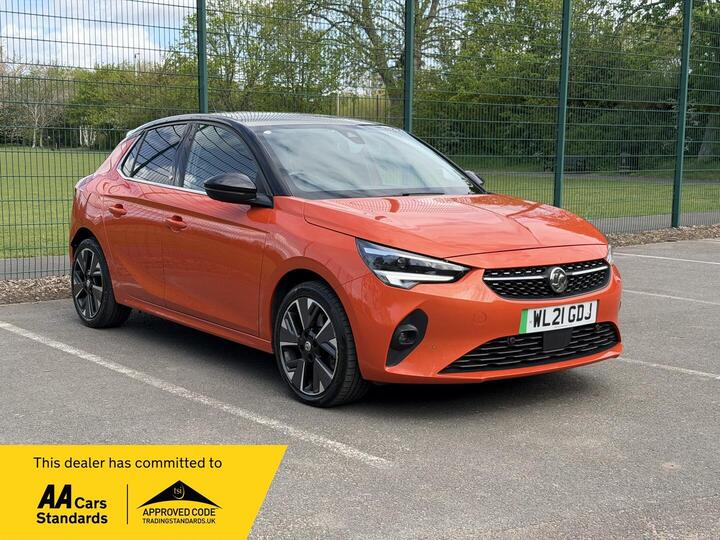 Vauxhall Corsa Electric 50kWh Elite Nav Premium Auto 5dr (7.4Kw Charger)