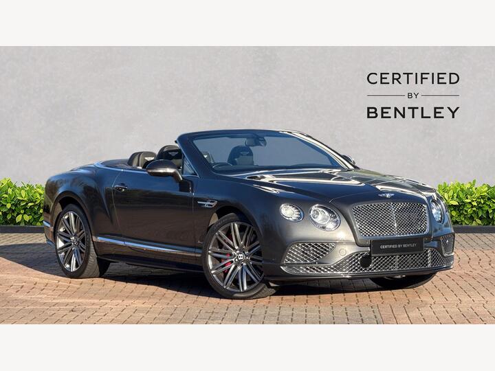 Bentley CONTINENTAL GTC 6.0 W12 GTC Speed Auto 4WD Euro 6 2dr