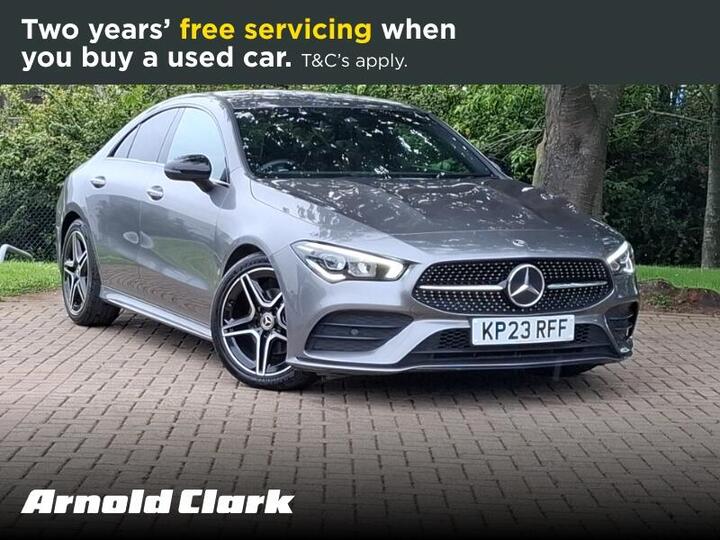 Mercedes-Benz CLA 1.3 CLA180 AMG Line (Premium) Coupe 7G-DCT Euro 6 (s/s) 4dr Mercedes-Benz CLA 1.3 CLA180 AMG Line (Premium) Coupe 7G-DCT Euro 6 (s/s) 4dr