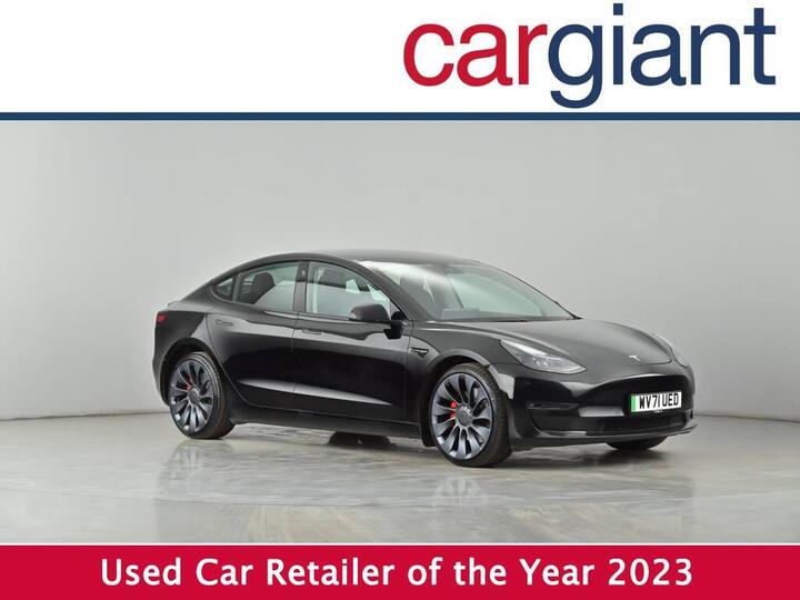 Tesla Model 3 (Dual Motor) Performance Auto 4WDE 4dr (Performance Upgrade)