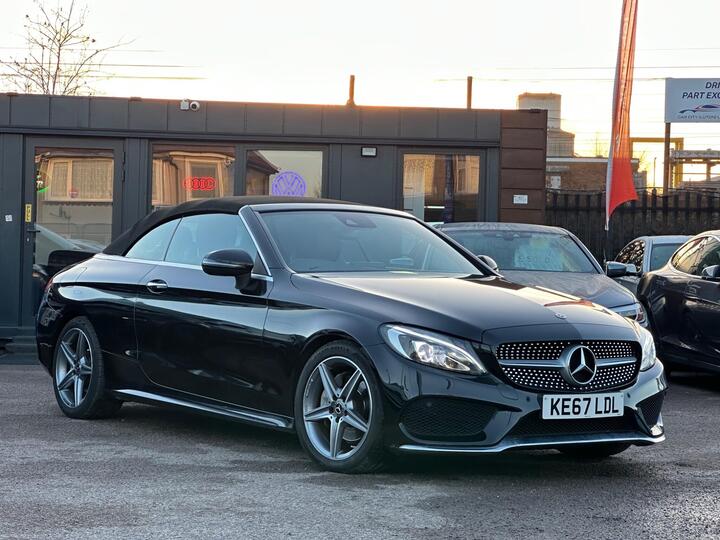 Mercedes-Benz C Class 2.1 C220d AMG Line (Premium Plus) Cabriolet G-Tronic+ Euro 6 (s/s) 2dr