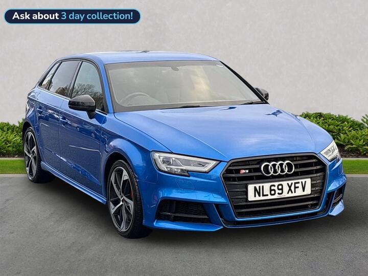 Audi A3 2.0 TFSI Black Edition Sportback S Tronic Quattro Euro 6 (s/s) 5dr