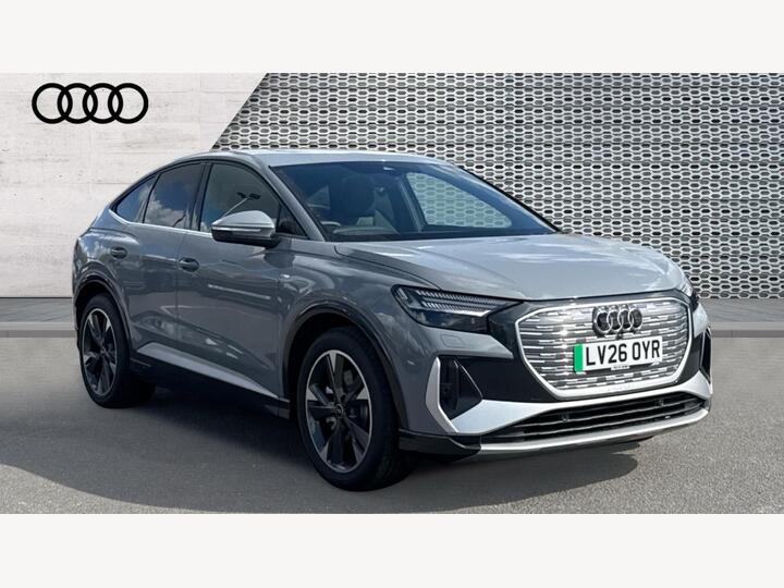 Audi Q4 E-tron 45 S Line Sportback Auto 5dr 82kWh Audi Q4 E-tron 45 S Line Sportback Auto 5dr 82kWh