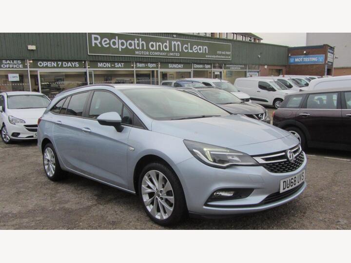 Vauxhall ASTRA 1.0i Turbo EcoTEC Design Sports Tourer Euro 6 (s/s) 5dr
