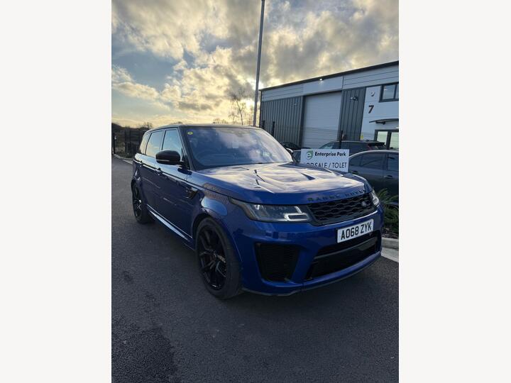 Land Rover Range Rover Sport 5.0 P575 V8 SVR Auto 4WD Euro 6 (s/s) 5dr Land Rover Range Rover Sport 5.0 P575 V8 SVR Auto 4WD Euro 6 (s/s) 5dr