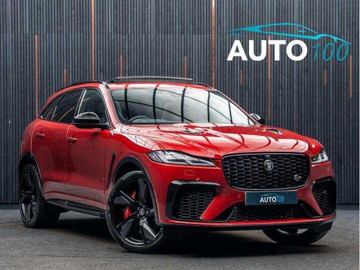 Jaguar F-PACE 5.0 P550 V8 SVR Quickshift AWD Euro 6 (s/s) 5dr