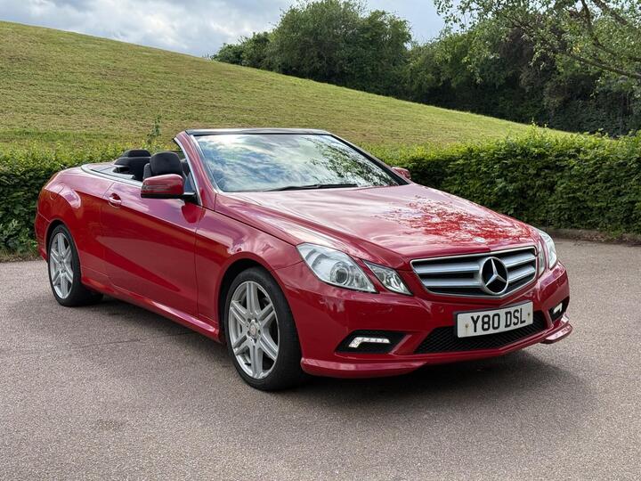 Mercedes-Benz E Class 2.1 E250 CDI BlueEfficiency Sport Edition 125 Cabriolet G-Tronic+ Euro 5 (s/s) 2dr