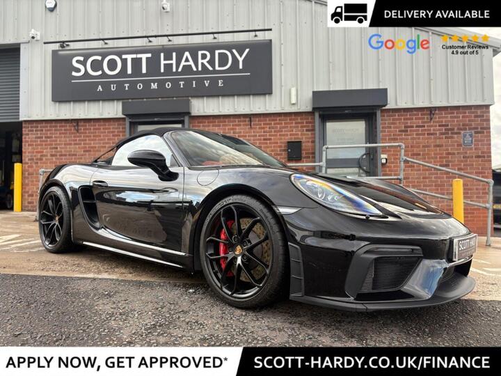 Porsche 718 Spyder 4.0 Spyder Euro 6 (s/s) 2dr