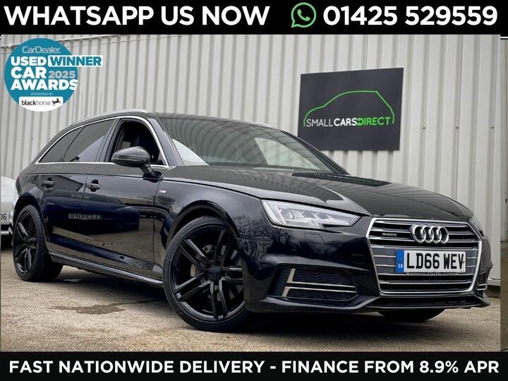 Audi A4 Avant 2.0 TDI S Line S Tronic Quattro Euro 6 (s/s) 5dr
