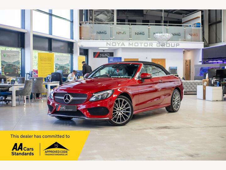 Mercedes-Benz C CLASS 2.1 C220d AMG Line (Premium Plus) Cabriolet G-Tronic+ 4MATIC Euro 6 (s/s) 2dr