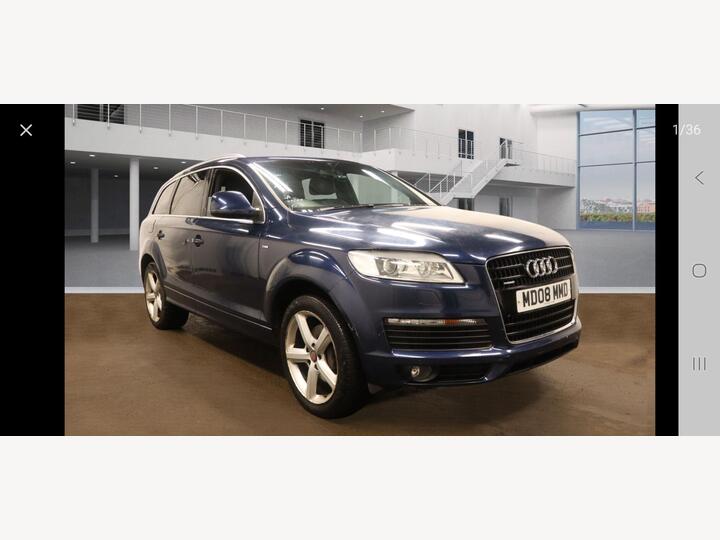 Audi Q7 3.0 TDI S Line Tiptronic Quattro 5dr