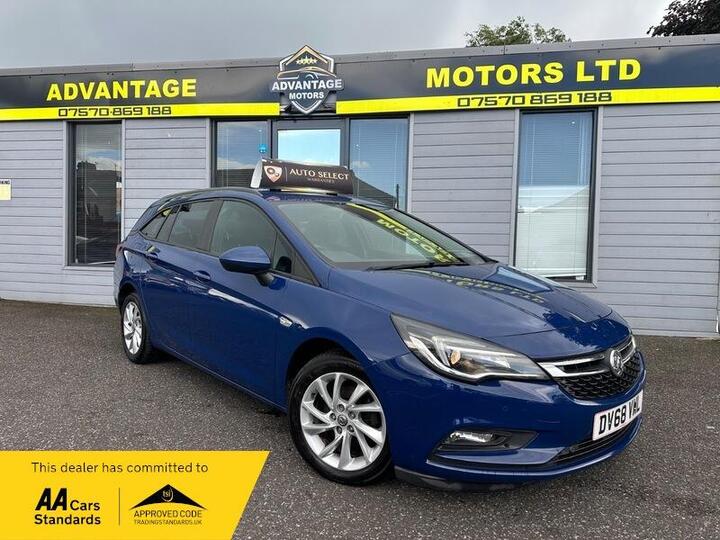 Vauxhall Astra 1.6 CDTi EcoTEC BlueInjection Tech Line Nav Sports Tourer Euro 6 (s/s) 5dr