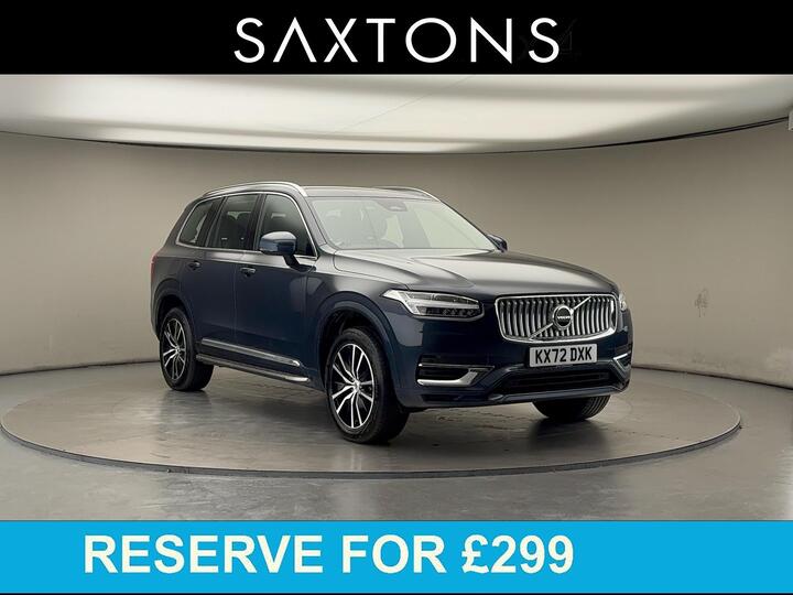 Volvo XC90 2.0h T8 Recharge 18.8kWh Core Auto 4WD Euro 6 (s/s) 5dr
