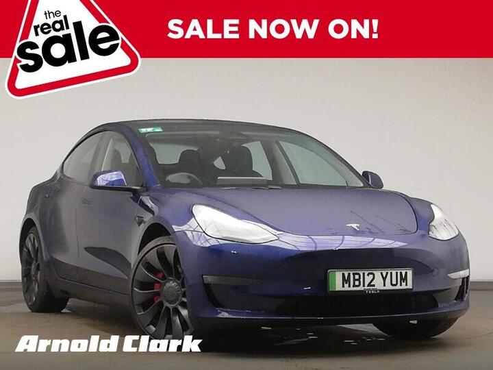 Tesla Model 3 (Dual Motor) Performance Auto 4WDE 4dr (Performance Upgrade)